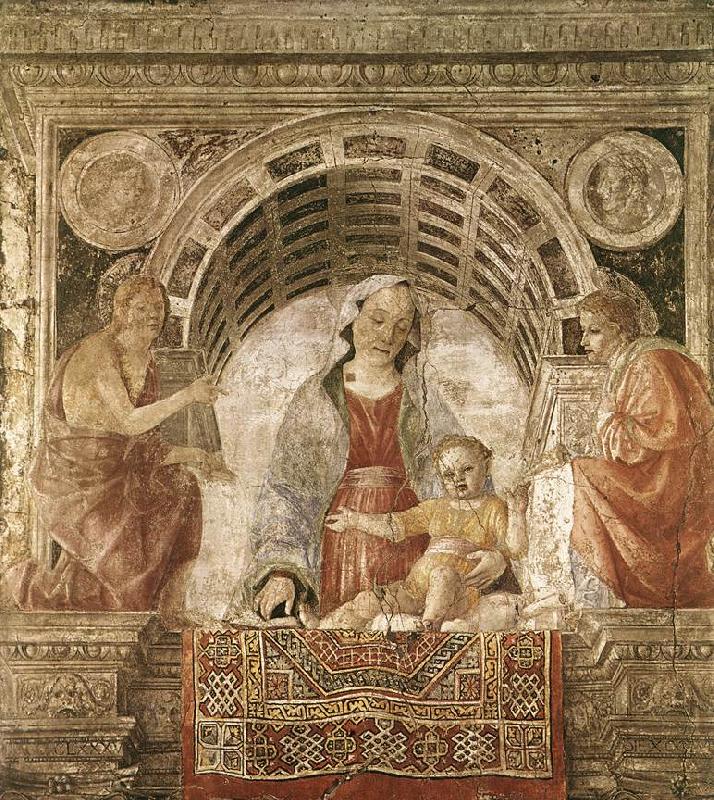 FOPPA, Vincenzo Madonna and Child with St John the Baptist and St John the Evangelist dfhj China oil painting art